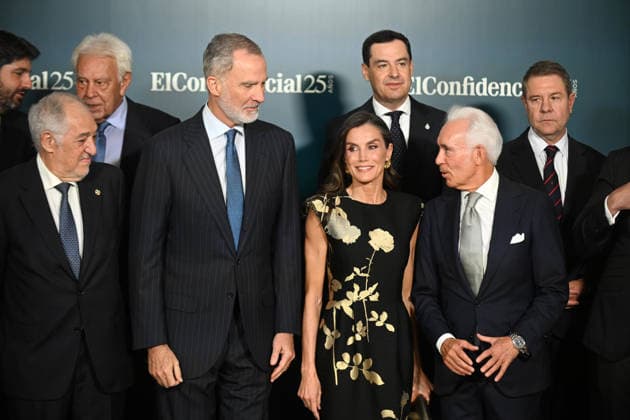 El Confidencial presents its Investigative Journalism Awards to mark the publication’s 25th anniversary. Felipe González, Juama Moreno, Emilio García Page, Nacho Cardero, and King Felipe and Queen Letizia attended the Investigative Journalism Awards ceremony on the occasion of El Confidencial’s 25th anniversary, on June 16, 2026, in Madrid, Spain. JUNE 16, 2026 José Espana,detected_source_language Copyright: xJosà xOlivax 7602026