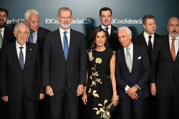 El Confidencial presents its Investigative Journalism Awards to mark the publication’s 25th anniversary. Felipe González, Juama Moreno, Emilio García Page, Nacho Cardero, and King Felipe and Queen Letizia attended the Investigative Journalism Awards ceremony on the occasion of El Confidencial’s 25th anniversary, on June 16, 2026, in Madrid, Spain. JUNE 16, 2026 José Espana,detected_source_language Copyright: xJosà xOlivax 7602029