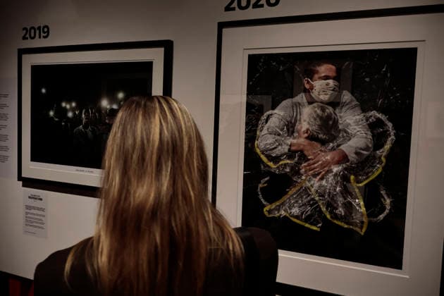June 23, 2026, Mexico City, State Of Mexico, Mexico: The Franz Mayer Museum is once again hosting the World Press Photo 2026 exhibition, showcasing 144 of the best photojournalistic and documentary photographs from around the world. Mexican photographer CESAR RODRIGUEZ, who won the Long-Term Projects category with his series Mexico, a Changing Climate, was present at the event. His series addresses climate change, specifically the water situation in different regions of the country. World Press Photo is celebrating its 70th anniversary, and to commemorate this milestone, the exhibition The Archive is also on display. This exhibition features photographs that have won this award and are considered the most representative of each era - ZUMAp204 20260623_zip_p204_033 Copyright: xJosuexPerezx