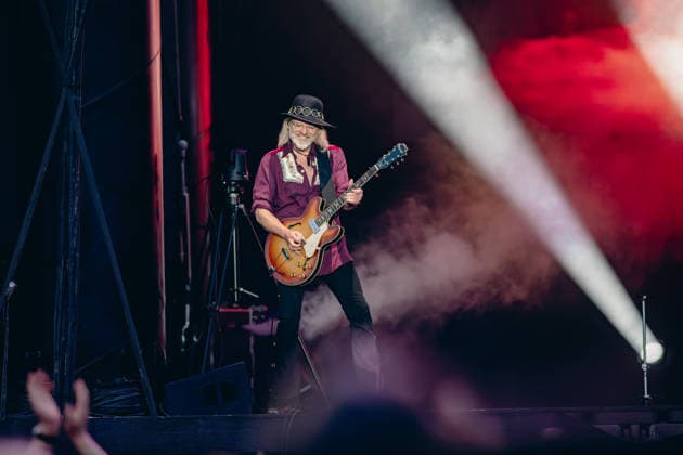 Roxette, Live Back Again, Schloßplatz, Coburg Concert, Live Music Roxette, Live Back Again 28 Jun 2026 Schloßplatz, Coburg, Germany Image: Christoffer Lundquist, of Rosette, preform in the Schloßplatz, Coburg. Copyright: xPresseFotoxEvansx