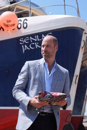 . 09 07 2026. Hastings, United Kingdom. Prince William during a visit to Hastings, United Kingdom, where he played crazy golf and met local fishermen. xPoolx xi-Imagesx IIM-26896-0009