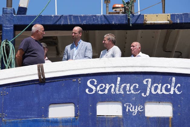 . 09 07 2026. Hastings, United Kingdom. Prince William during a visit to Hastings, United Kingdom, where he played crazy golf and met local fishermen. xPoolx xi-Imagesx IIM-26896-0014
