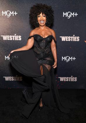 July 8, 2026, New York, Ny, United States: Jessica Frances Dukes attends MGM s The Westies Series Premiere. Held at SVA Theatre in New York. Zuma Press July 8, 2026. New York United States - ZUMAp281 20260708_zea_p281_176 Copyright: xPhotoxImagexPressx