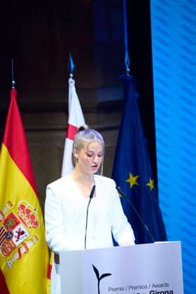 July 14, 2026, Barcelona, Cataluna, Spain: Crown Princess Leonor attends Princess of Girona awards ceremony at Gran Teatre del Liceu on July 14, 2026 in Barcelona, Spain Barcelona Spain - ZUMAg15_ 20260714_zaf_g15_065 Copyright: xJackxAbuinx