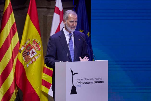 July 14, 2026, Barcelona, Barcelona, Spain: KING FELIPE VI of Spain attends the ‘Princesa De Gironaâ€⠢ Foundation Awards Barcelona Spain - ZUMAc260 20260714_zep_c260_011 Copyright: xMikexChicorrox