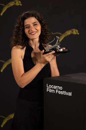 August 15, 2026, Locarno, Switzerland: Manal issa, Pardo best performance award photocall 79th Locarno Film Festival Locarno Switzerland - ZUMAf197 20260815_zep_f197_014 Copyright: xLucaxFazzolarix