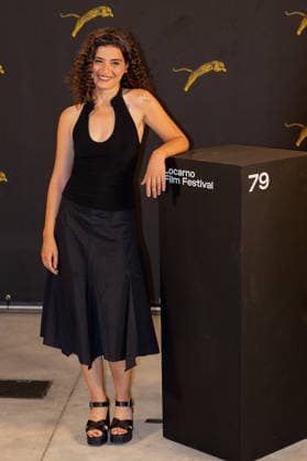 August 15, 2026, Locarno, Switzerland: Manal issa, Pardo best performance award photocall 79th Locarno Film Festival Locarno Switzerland - ZUMAf197 20260815_zep_f197_015 Copyright: xLucaxFazzolarix