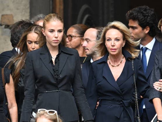 Mathilde Favier Funeral - Paris Princess Maria Carolina of Bourbon-Two Sicilies, Camilla of Bourbon-Two Sicilies and Princess Maria Chiara of Bourbon-Two Sicilies during the funeral of Mathilde Favier, director of public relations for Christian Dior Couture, at the Saint-Sulpice church in Paris, France, on August 31, 2026. She died in a car accident with her partner, French producer Nicolas Altmayer, on August 17, aged 57 and 61, respectively. Photo by Florian Poitout ABACAPRESS.COM Paris France Copyright: xPoitoutxFlorian ABACAx