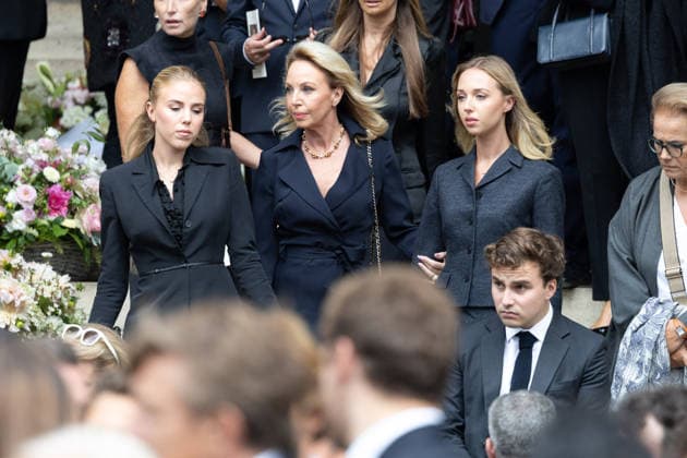 Mathilde Favier Funeral - Paris RL Princess Maria Carolina of Bourbon-Two Sicilies, Camilla of Bourbon-Two Sicilies and Princess Maria Chiara of Bourbon-Two Sicilies during the funeral of Mathilde Favier, director of public relations for Christian Dior Couture, at the Saint-Sulpice church in Paris, France, on August 31, 2026. She died in a car accident with her partner, French producer Nicolas Altmayer, on August 17, aged 57 and 61, respectively. Photo by Raphael Lafargue ABACAPRESS.COM Paris France Copyright: xLafarguexRaphael ABACAx