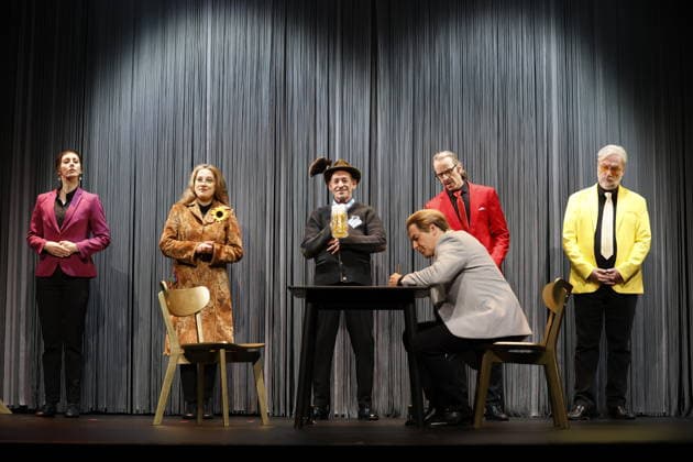 ; PUTSCH mit Judith Richter, Max Tidof, Martin Molitor, Manolo Palma, Oliver Seidel, Georgios Tsivanoglou, Marie Schröder, Kim Zarah Langner, am 02.09.2026 in Berlin, (Schlosspark Theater ), Deutschland