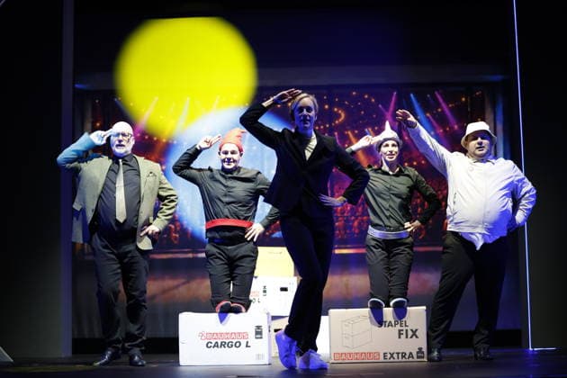 ; PUTSCH mit Judith Richter, Max Tidof, Martin Molitor, Manolo Palma, Oliver Seidel, Georgios Tsivanoglou, Marie Schröder, Kim Zarah Langner, am 02.09.2026 in Berlin, (Schlosspark Theater ), Deutschland