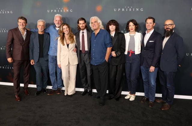 Los Angeles premiere of Focus Features The Uprising at the DGA Theater Complex Featuring: Jason Cassidy, Gregory Goodman, Andrew Garfield, Kiska Higgs, Woody Norman, Jason Blum, Peter Kujawski, Joanna Kaye, Paul Greengrass, William Goldenberg Where: Los Angeles, California, United States When: 02 Sep 2026 Credit: Faye s Vision Cover Images EDITORIAL USE ONLY. NOT FOR USE BY NEWSPAPERS BASED IN THE UK. Copyright: xx coverimg55969510