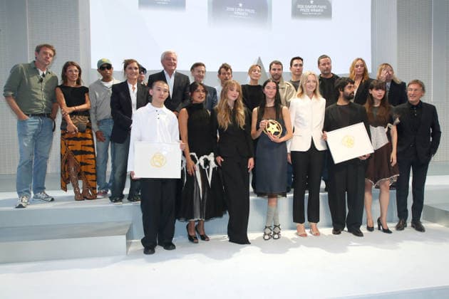 Zane Li, founder of Lii and winner of the Karl Lagerfeld Prize ; Priyanka Chopra Jonas, Jennifer Lawrence, and Julie Kegels, winners of the LVMH Prize ; Delphine Arnault, President of Dior and the LVMH Prize, Anial Padia, founder of YOSHITA 1967 and winner of the Savoir-Faire Prize, Urassaya Sperbund ( Yaya ), Pietro Beccari, CEO of Louis Vuitton, and the 2026 LVMH Prize Jury at the Vuitton Foundation, Paris, September 4, 2026 Bertrand Rindoff Bestimage LVMH Prize 2026 at the Vuitton Foundation in Paris, France Paris, France Copyright: xBERTRANDxRINDOFFxPETROFFx xBESTIMAGExBERTRANDxRINDOFFxPETROFFx xBESTIMAGEx