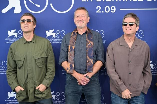September 5, 2026, Venice, Rome, Italy: Liam Gallagher, Noel Gallagher, and Steven Knight during the photocall for the film Oasis: Don t Look Back in Anger, 83rd Venice International Film Festival, Venice, September 5, 2026. Venice Italy - ZUMAa289 20260905_zia_a289_123 Copyright: xMlax xAgfx