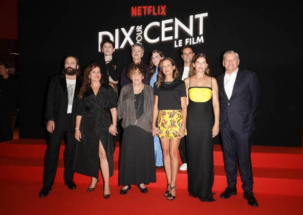 Laure Calamy, Camille Cottin, Liliane Rovere, Gregory Montel, Laetitia Casta, Fanny Sidney, Thibault de Montalembert, Nicolas Maury, Vincent Macaigne, Ted Sarandos, CEO of Netflix Preview screening of the film *Dix pour cent* at the Olympia in Paris on September 8, 2026 Coadic Guirec Bestimage Preview of the film *Dix pour cent* at the Olympia in Paris on September 8, 2026 Paris, France Copyright: xCOADICxGUIRECx xBESTIMAGExCOADICxGUIRECx xBESTIMAGEx