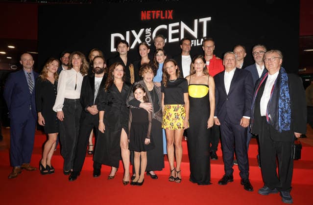 Laure Calamy, Fanny Herrero, Camille Cottin, Liliane Rovere, Gregory Montel, Fanny Sidney, Thibault de Montalembert, Nicolas Maury and Dominique Besnehard, Ted Sarandos, CEO of Netflix, and Pierre Antoine Capton. Preview screening of the film *Dix pour cent* at the Olympia in Paris on September 8, 2026. Coadic Guirec Bestimage. Preview of the film *Dix pour cent* at the Olympia in Paris on September 8, 2026. Paris, France Copyright: xCOADICxGUIRECx xBESTIMAGExCOADICxGUIRECx xBESTIMAGEx