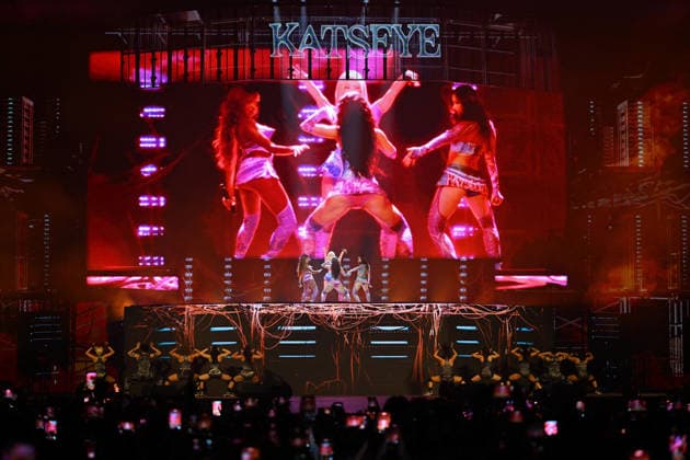 Katseye, Daniela Avanzini, Megan Skiendiel, Yoonchae, Lara Raj At Accor Arena - Paris Katseye, Daniela Avanzini, Megan Skiendiel, Yoonchae, Lara Raj performs at the Accor Arena in Paris, France on September 9, 2026. Photo by Christophe Meng ABACAPRESS.COM Paris France Copyright: xMengxChristophe ABACAx