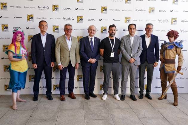 Official presentation of the second edition of San Diego Comic Con Málaga Photo from the official presentation of the second edition of San Diego Comic Con Málaga September 10, 2026, in Málaga, Andalusia, Spain The event was attended by the Second Vice President and Minister of Tourism, Justice, Deregulation, and Local Administration, Manuel Gavira; the Minister of Artificial Intelligence, Digital Development, and Public Administration, José Antonio Nieto; the mayor of Málaga, Francisco de la Torre; and the CEO of San Diego Comic-Con Málaga, Fernando Piquer. SEPTEMBER 10, 2026, in Málaga, Málaga, Spain Copyright: xÃlexxZeax 7762600