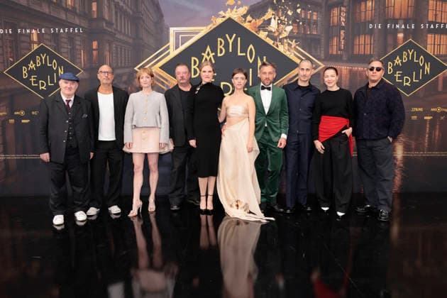 Udo Samel, Benno Fuermann, Leonie Benesch, Peter Kurth, Fritzi Haberlandt, Liv Lisa Fries, Volker Bruch, Clemens Schick, Hannah Herzsprung und Trystan Puetter bei der Babylon Berlin finalen 5.. Staffel Serien Premiere am 10.09.2026 im Zoo Palast in Berlin Udo Samel, Benno Fuermann, Leonie Benesch, Peter Kurth, Fritzi Haberlandt, Liv Lisa Fries, Volker Bruch, Clemens Schick, Hannah Herzsprung and Trystan Puetter attend the premiere of the fifth and final season of the series Babylon Berlin on September 10, 2026 at Zoo Palast in Berlin, Germany Babylon Berlin finale Staffel Serienpremiere in Berlin