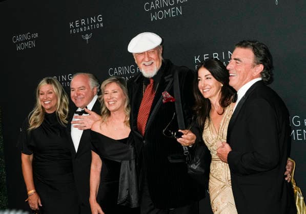 Kering Foundation 5th Annual Caring for Women Gala attend the Kering Foundation 5th Annual Caring for Women Gala, held at The Pool, Seagram Building in New York City, Thursday September 10, 2026. Photography by Jennifer Graylock-Graylock.com 917-519-7666 Mick Fleetwood, Elizabeth Jordan attends the Kering Foundation 5th Annual Caring for Women Gala, held at The Pool, Seagram Building in New York City, Thursday September 10, 2026. Photography by Jennifer Graylock-Graylock.com 917-519-7666, Credit:Jennifer Graylock Avalon United States, New York, New York, The Pool Seagram Building Copyright: xJenniferxGraylockx xAvalonx 1133252722