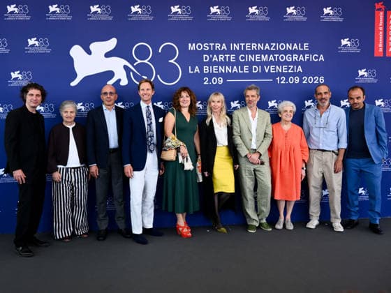 IPA88394328 - Venice, 83rd Venice International Film Festival 2026 Day 10. Photocall for the film Nino A Film About Nino Rota. Pictured: Mattia Guerra, Nina Rota, Alfredo Federico, Marco Colombo, Elisabetta Biganzoli, Trudie Styler, Walter Fasano, Caterina D™Amico, Marco Morabito, and Antonio Parente Copyright: xAlbertoxTerenghix xPoolxPhotoxEventsx08x IPA88394328