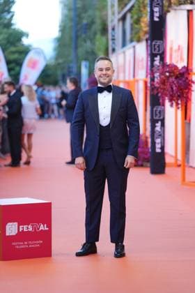 Photo op prior to the closing gala of the FesTVal in Vitoria Magician Jorge Blass during the photo op prior to the closing gala of the FesTVal in Vitoria, at the Europa Convention Center, on September 12, 2026, in Vitoria-Gasteiz, Álava, Basque Country, Spain. FesTVal is Spain’s National Television Festival and is the first festival dedicated exclusively to television in all its formats—programs, game shows, magazine shows, and series. The 18th edition of the FesTVal Television Festival in Vitoria-Gasteiz took place from September 7 to 12. SEPTEMBER 12, 2026 CLOSING PHOTOCALL TELEVISION FESTIVAL TV CELEBRITIES In VVitoria-Gasteiz, Álava, Basque Country Vitoria-Gasteiz, Álava, Basque Country Spain Copyright: xInakixBerasalucex 7769333