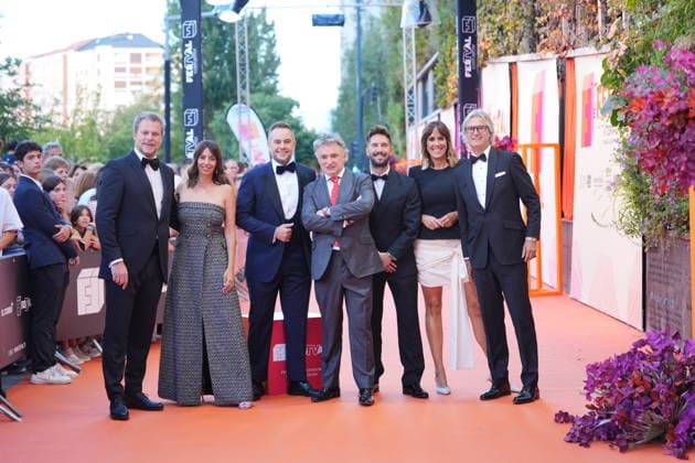 Photocall prior to the closing gala of the FesTVal in Vitoria Group photo taken during the photocall prior to the closing gala of the FesTVal in Vitoria, at the Europa Convention Center, on September 12, 2026, in Vitoria-Gasteiz, Álava, Basque Country, Spain. FesTVal is Spain’s National Television Festival and is the first festival dedicated exclusively to television in all its formats—programs, game shows, magazine shows, and series. The 18th edition of the FesTVal Television Festival in Vitoria-Gasteiz took place from September 7 to 12, SEPTEMBER 12, 2026 PHOTOCALL CLOSING CEREMONY TELEVISION FESTIVAL CELEBRITIES In VVitoria-Gasteiz, Álava, Basque Country, Spain Copyright: xInakixBerasalucex 7769342