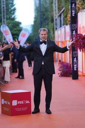 Photocall prior to the closing gala of the FesTVal in Vitoria Host Jota Abril during the photocall prior to the closing gala of the FesTVal in Vitoria, at the Europa Convention Center, on September 12, 2026, in Vitoria Gasteiz, Álava, Basque Country, Spain. FesTVal is Spain’s National Television Festival and is the first festival dedicated exclusively to television in all its formats—programs, game shows, magazine shows, and series. The 18th edition of the FesTVal Television Festival in Vitoria-Gasteiz took place from September 7 to 12, September 12, 2026. CLOSING PHOTOCALL TELEVISION FESTIVAL CELEBRITIES In VVitoria-Gasteiz, Álava, Basque Country Vitoria-Gasteiz, Álava, Basque Country Spain Copyright: xInakixBerasalucex 7769352