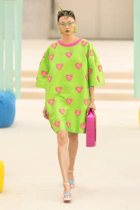 Ágatha Ruiz de la Prada Fashion Show at MBFW 2026 Ágatha Ruiz de la Prada’s fashion show as part of Mercedes-Benz Fashion Week, held at the Galería de Cristal in the Palacio de Cibeles on September 15, 2026, in Madrid, Spain. The show is marked by an explosion of creativity, playful silhouettes, and the brand’s classic iconography—hearts, vibrant colors, and a pop aesthetic adapted to the capital’s new and unique settings. SEPTEMBER 15, 2026 Madrid, Spain Copyright: xEduardoxParrax 7776852