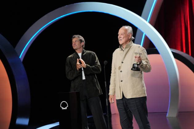 The 74th San Sebastián International Film Festival Kicks Off Actor Orlando Bloom presents the Donostia Award to director Werner Herzog during the opening of the 74th San Sebastián International Film Festival at the Kursaal Conference Center and Auditorium, on September 18, 2026, in San Sebastián, Guipúzcoa, Basque Country, Spain. The San Sebastián Film Festival kicks off its 74th edition this Friday, September 18, and will run through September 26, featuring one of the largest gatherings of stars in recent years, with names such as Brad Pitt, Penélope Cruz, Orlando Bloom, Rami Malek, Jeremy Irons, and Ricardo Darín among the celebrities who will be visiting the city of San Sebastián. SEPTEMBER 18, 2026 SANSE FILM FESTIVAL BASQUE COUNTRY FI Copyright: xUnanuex 7784387