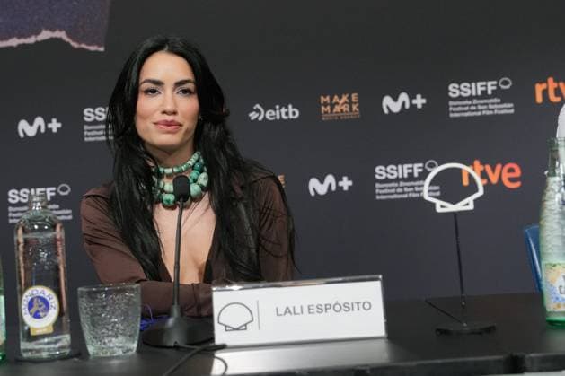 Lali Espósito Presents *Glaxo* at the San Sebastián Film Festival Actress Lali Espósito speaks with the media during the presentation of the film *Glaxo* as part of the 74th edition of the San Sebastián Film Festival, on September 20, 2026, in San Sebastián, Guipúzcoa, Basque Country, Spain. The film, directed by Benjamín Naishtat and starring Lali Espósito, Marcelo Subiotto, and Esteban Bigliardi, is based on the novel of the same name by Hernán Ronsino. SEPTEMBER 20, 2026 San Sebastián, Guipúzcoa, Basque Country, Spain Copyright: xUnanuex 7787867