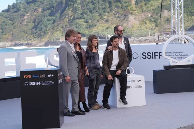 Patricia López Arnaiz and Antonio de la Torre present *Sacamantecas* at the San Sebastián Film Festival The film’s director, David P. Sanudo, and the cast, led by actors Antonio de la Torre, Patricia López Arnaiz, and Luis Callejo, during the presentation of the film *Sacamantecas* as part of the 74th San Sebastián Film Festival, on September 21, 2026, in San Sebastián, Guipúzcoa, Basque Country, Spain. The film, directed by David Pérez Sanudo and starring Antonio de la Torre and Patricia López Arnaiz, investigates the strange deaths of several women on the outskirts of Vitoria toward the end of the Third Carlist War. SEPTEMBER 21, 2026, Spain Copyright: xUnanuex 7790059
