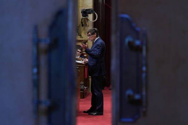 General Policy Debate in the Parliament of Catalonia Salvador Illa, President of the Generalitat of Catalonia, speaks during the General Policy Debate in the Parliament of Catalonia on September 29, 2026, in Barcelona, Catalonia, Spain. This key plenary session, which kicks off the political year, is marked by proposals on housing, regional financing, and the management of education. SEPTEMBER 29, 2026 CATALONIA DEBATE POLITICIANS GENERAL POLICY PLENARY SESSION Barcelona Catalonia Barcelona Catalonia Spain Copyright: xDavidxZorrakinox 7808515