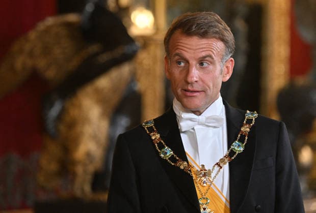 King Felipe VI of Spain, Queen Letizia of Spain, French President Emmanuel Macron, and his wife, First Lady Brigitte Macron, arrive at the gala dinner in honor of the French presidential couple at the Royal Palace in Madrid, Spain, on September 29, 2026. The French presidential couple is on a two-day official visit to Spain. Christian Liewig Bestimage King Felipe VI of Spain, Queen Letizia of Spain, French President Emmanuel Macron, and his wife, First Lady Brigitte Macron, arrive at the gala dinner in honor of the French presidential couple at the Royal Palace in Madrid, Spain, on September 29, 2026. The French presidential couple is on a two-day official visit to Spain. Madrid, Spain Copyright: xChristianxLiewigx xBestimagexChristianxLiewigx xBestimagex