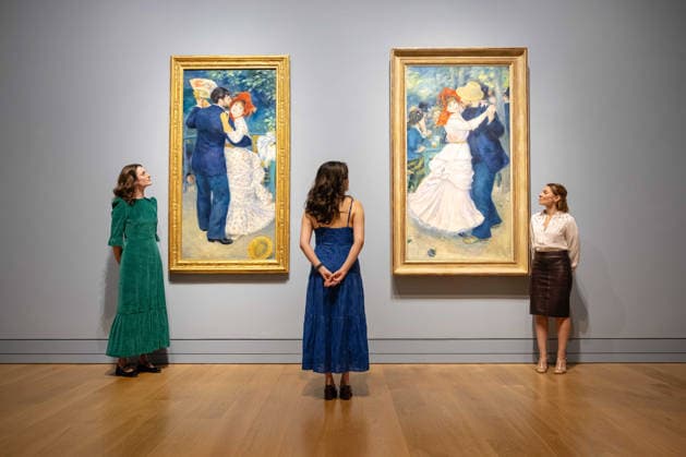 Renoir and Love at the National Gallery, London, UK 30 September 2026 Works on display at the press preview of Renoir and Love at the National Gallery, London, UK, on 30 September 2026. The most significant exhibition of Pierre-Auguste Renoir s work in the UK for 20 years brings together 45 paintings organised in partnership with the Musà e d Orsay, Paris, and the Museum of Fine Arts, Boston, on view from 3 October 2026 until 31 January 2027., Credit:PETE SPELLER Avalon Copyright: xPETExSPELLERx xAvalonx 1139422294
