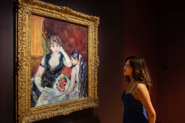Renoir and Love at the National Gallery, London, UK 30 September 2026 Works on display at the press preview of Renoir and Love at the National Gallery, London, UK, on 30 September 2026. The most significant exhibition of Pierre-Auguste Renoir s work in the UK for 20 years brings together 45 paintings organised in partnership with the Musà e d Orsay, Paris, and the Museum of Fine Arts, Boston, on view from 3 October 2026 until 31 January 2027., Credit:PETE SPELLER Avalon Copyright: xPETExSPELLERx xAvalonx 1139422385