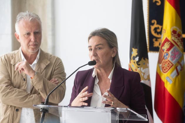 Ángel Víctor Torres chairs a meeting of the Situation Committee for the autonomous city of Ceuta. The Minister of Education, Vocational Training, and Sports, Milagros Tolón, and the Minister of Territorial Policy and Democratic Memory, Ángel Víctor Torres, during the meeting of the Situation Committee for the autonomous city, held at the Government Delegation on September 30, 2026, in Ceuta, Spain. Torres announced that the government will allocate 40.3 million to security and sanitation in Ceuta and that the space next to the prison will be designated as a new shelter facility. SEPTEMBER 30, 2026 Ceuta, Spain Copyright: xMarcosxMorenox 7811072