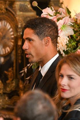Raphaël Varane French President Emmanuel Macron and his wife, First Lady Brigitte Macron, at the handover ceremony attended by Their Majesties King Felipe VI and Queen Letizia of Spain at the French residence in Madrid, Spain, on September 30, 2026. The French presidential couple made a two-day official visit to Spain. Christian Liewig Bestimage French President Emmanuel Macron and his wife, First Lady Brigitte Macron, at the reception held in the presence of Their Majesties King Felipe VI and Queen Letizia of Spain at the French Residence in Madrid, Spain, on September 30, 2026. The French presidential couple paid a two-day official visit to Spain. Madrid, Spain Copyright: xChristianxLiewigx xBestimagexChristianxLiewigx xBestimagex