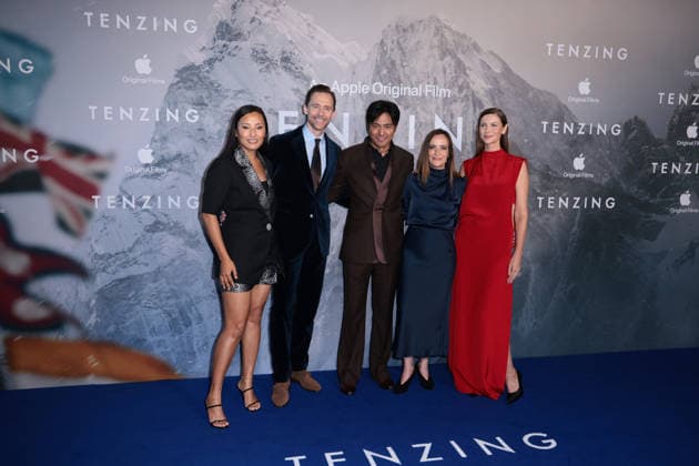 Tenzing London Gala Screening, Curzon Mayfair, London, UK, 01 October 2026 Thinley Lhamo, Tom Hiddleston, Genden Phuntsok, Jennifer Peedom and Caitriona Balfe at the London Gala Screening of Tenzing, Curzon Mayfair, London, UK, 01 October 2026., Credit:James Shaw Avalon United Kingdom, London Copyright: xJamesxShawx xAvalonx 1139861026