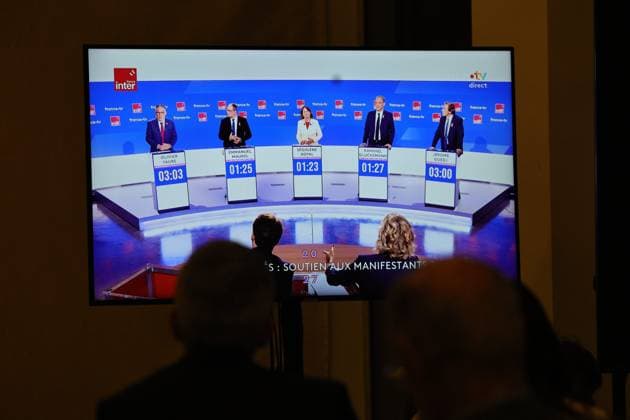 Second Socialist Party Primary Debate PHOTOPQR LE PARISIEN Olivier Arandel Staff Paris October 1, 2026 Paris, France Thursday, October 1, 2026 Politics With the 2027 presidential election approaching, the second major debate in the Socialist and Democratic Left primary Olivier Faure, First Secretary of the Socialist Party (PS), Member of Parliament for Seine-et-Marne Raphaël Glucksmann, Co-President of Place publique, Member of the European Parliament Jérôme Guedj, PS Member of Parliament for Essonne Emmanuel Maurel, former member of the PS, national leader of the Republican and Socialist Left and Member of Parliament for Val-d’Oise; Ségolène Royal, former minister, former Socialist Member of Parliament, former president of the Poitou-Char Copyright: xPHOTOPQR LExPARISIEN MAXPPPxLP OlivierxArandelx(Staff)x 20261001LPA9949 20261001LPA9949
