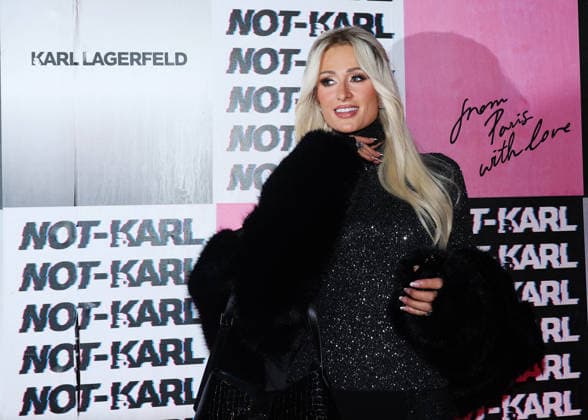 Paris Hilton at the Karl Lagerfeld: From Paris with Love event at the Karl Lagerfeld Boutique in Paris on October 1, 2026. KARL LAGERFELD celebrates its Fall Winter 2026 campaign with Paris Hilton, Kit Butler, and NOT KARL, a new member of the brand’s universe. For this private event in Saint-Germain-des-Prés, Paris Hilton will be joined by NOT KARL to mark this new chapter—an immersive experience in the world of KARL LAGERFELD, blending fashion, creativity, and the House’s heritage. Denis Guignebourg Bestimage The Karl Lagerfeld x Paris Hilton party during Paris RTW Spring Summer 2027 Fashion Week on October 1, 2026, in Paris, France. Paris, France Copyright: xDenisxGuignebourgx xBestimagexDenisxGuignebourgx xBestimagex