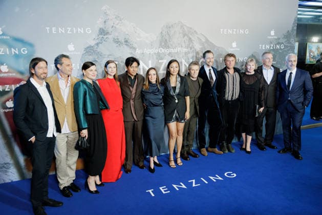 Stefan Duscio, Emile Sherman, Rebekka Karijord, Caitriona Balfe, Genden Phuntsok, Jennifer Peedom, Thinley Lhamo, Willem Dafoe, Tom Hiddleston, Johnny Flynn, Liz Watts, Screenwriter Luke Davies and Executive Producer Iain Canning attend the Tenzing London Gala Screening at Curzon Mayfair in London, UK on 1 October 2026. Copyright: xRyoheyxNakayama Famousx Tenzing_LondonGalaScreening_CurzonMayfair_London_20261001_RyoheyNakayama_00116