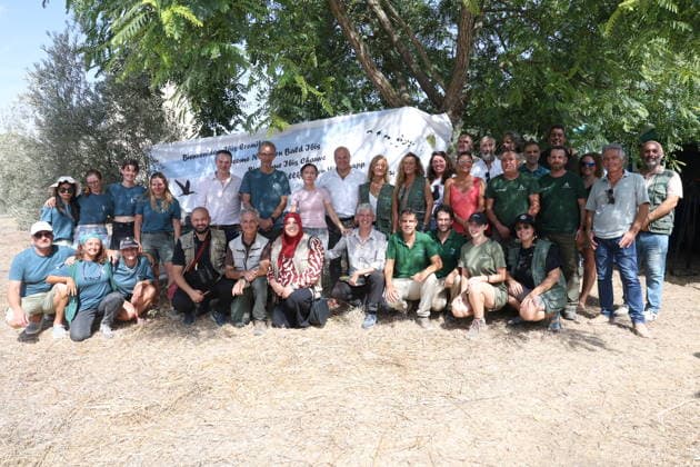 Andalusia Receives 15 Northern Bald Ibis from Germany The Regional Minister of Sustainability and the Environment for the Regional Government of Andalusia, Fina Martínez c, attends the ceremony in Barbate, Cádiz, to welcome 15 northern bald ibises (Geronticus eremita) from Germany. October 2, 2026, in Barbate, Cádiz, Andalusia, Spain. OCTOBER 2, 2026, Barbate, Cádiz, Andalusia, Spain Barbate, Cádiz, Andalusia, Spain Spain Copyright: xNachoxFradex 7815336
