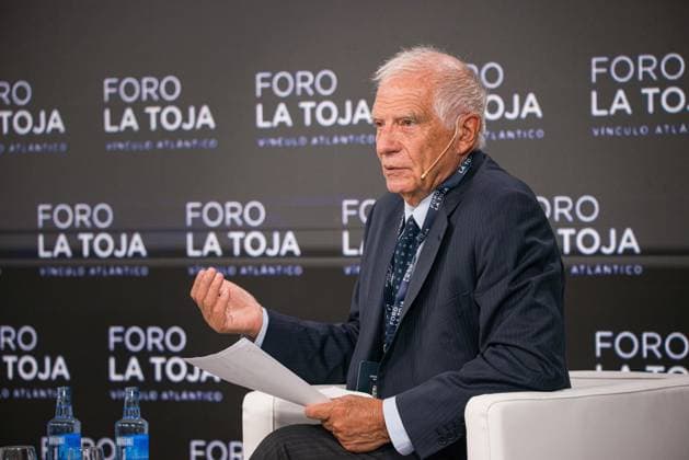 Third Day of the La Toja Vínculo Atlántico Forum Josep Borrell, former High Representative of the European Union for Foreign Affairs and Security Policy, during the La Toja Vínculo Atlántico Forum on October 3, 2026, in O Grove, Pontevedra, Galicia, Spain. The La Toja Vínculo Atlántico Forum is a renowned annual forum for debate and reflection focused on the defense of liberal democracy, the Atlantic partnership, and international cooperation. Founded in 2019 on the initiative of Josep Piqué, Amancio López Seijas, and the Hotusa Group, it brings together prominent political and business leaders, academics, and representatives of civil society on the island of La Toja. OCTOBER 3, 2026 Elena Ferná O Grove, Pontevedra, Galicia O Grove, Pontev Copyright: xElenaxFernandezx 7817534