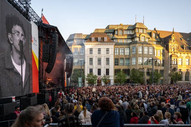 Feiern Tag der Deutschen Einheit in Bremen - Feierlichkeiten zum Tag der Deutschen Einheit 2026, Bremen, 04.10.2026 Bremen, Bürgerfest, Konzert Bremen, Deutschland, 04.10.26: Feiern Tag der Dt. Einheit in Bremen im Marktplatz, Rathaus am 04.10.2026 in Bremen, Deutschland. (Foto von Axel Kaste), Konzert Bremen Marktplatz, Rathaus Freie Hansestadt Bremen Deutschland