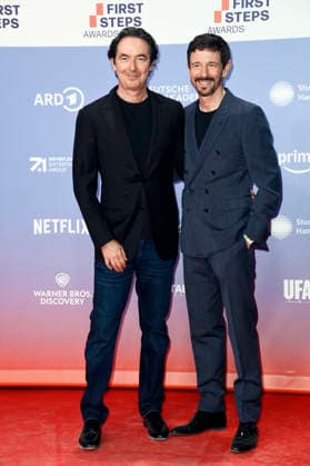 Martin Bachmann und Oliver Berben bei der 27. Verleihung der First Steps Awards 2026 im Theater des Westens. Berlin, 05.10.2026