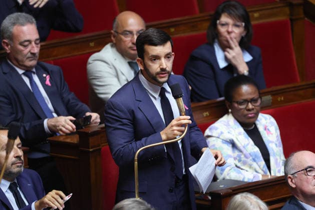 AssembleÌe Nationale - QAG du 6 octobre 2026 Jean-Philippe Tanguy Sà ance des Questions d Actualità s au Gouvernement à l AssembleÌe Nationale à Paris, le 6 octobre 2026. Current Affairs Question Period with the Government at the National Assembly in Paris, October 6, 2026. Copyright: xFabricexChasseryx
