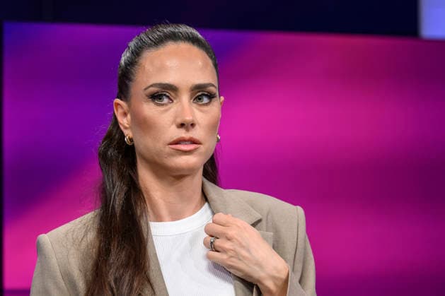 im Bild v.l.: Franca Lehfeldt (Unternehmerin und Autorin), GER, Berlin, Studio, zu Gast bei Maischberger, politische Talkshow, TV, Format, mit Moderatorin Sandra Maischberger, Das Erste, aus Adlershof Am Studio 20, 06.10.2026, Copyright: HMBxMedia UwexKoch