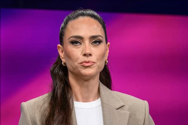 im Bild v.l.: Franca Lehfeldt (Unternehmerin und Autorin), GER, Berlin, Studio, zu Gast bei Maischberger, politische Talkshow, TV, Format, mit Moderatorin Sandra Maischberger, Das Erste, aus Adlershof Am Studio 20, 06.10.2026, Copyright: HMBxMedia UwexKoch