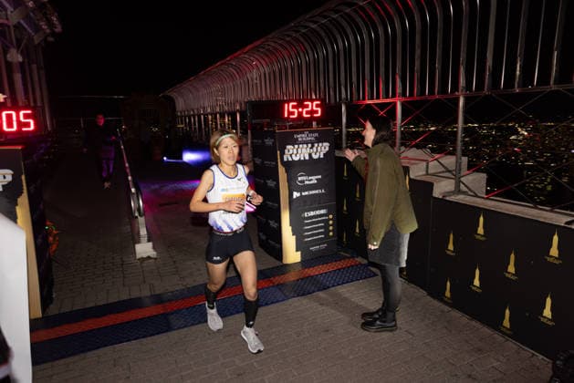 October 6, 2026, New York, New York, USA: Runners participate in the 48th edition of the Empire State Building Run-Up, a vertical race held at the Empire State Building in New York City, United States. More than 200 participants from around the world climb the buildingâ€⠢s 86 floors, covering 1,576 steps and a vertical distance of 1,050 feet (320 meters), from the buildingâ€⠢s lobby to the iconic Observation Deck, on Tuesday, October 6, 2026. New York USA - ZUMAc233 20261006_zsp_c233_014 Copyright: xVanessaxCarvalhox